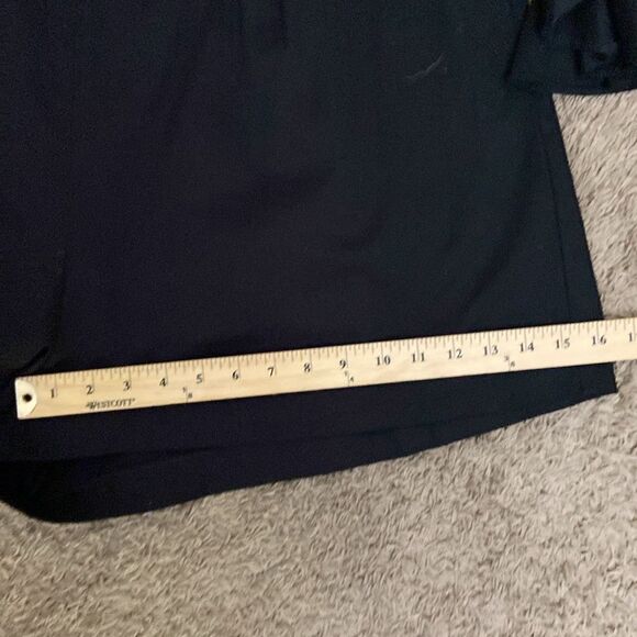 Monif C Cotton Stretch Off the Shoulder Romper Ruffle Trim Sleeve size 2X Witchy - Picture 6 of 10